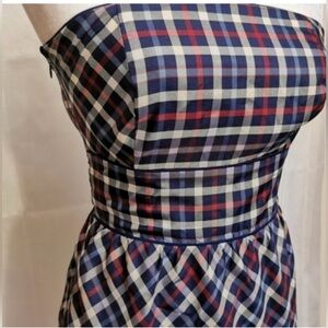 Ricki’s strapless dress - checkered - size 12 NWT